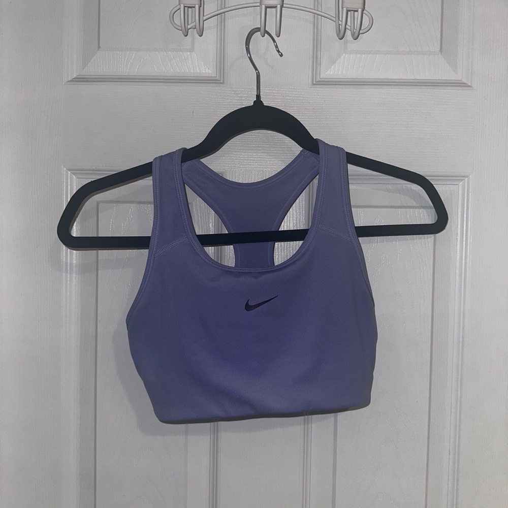 NIKE purple racer back sports bra